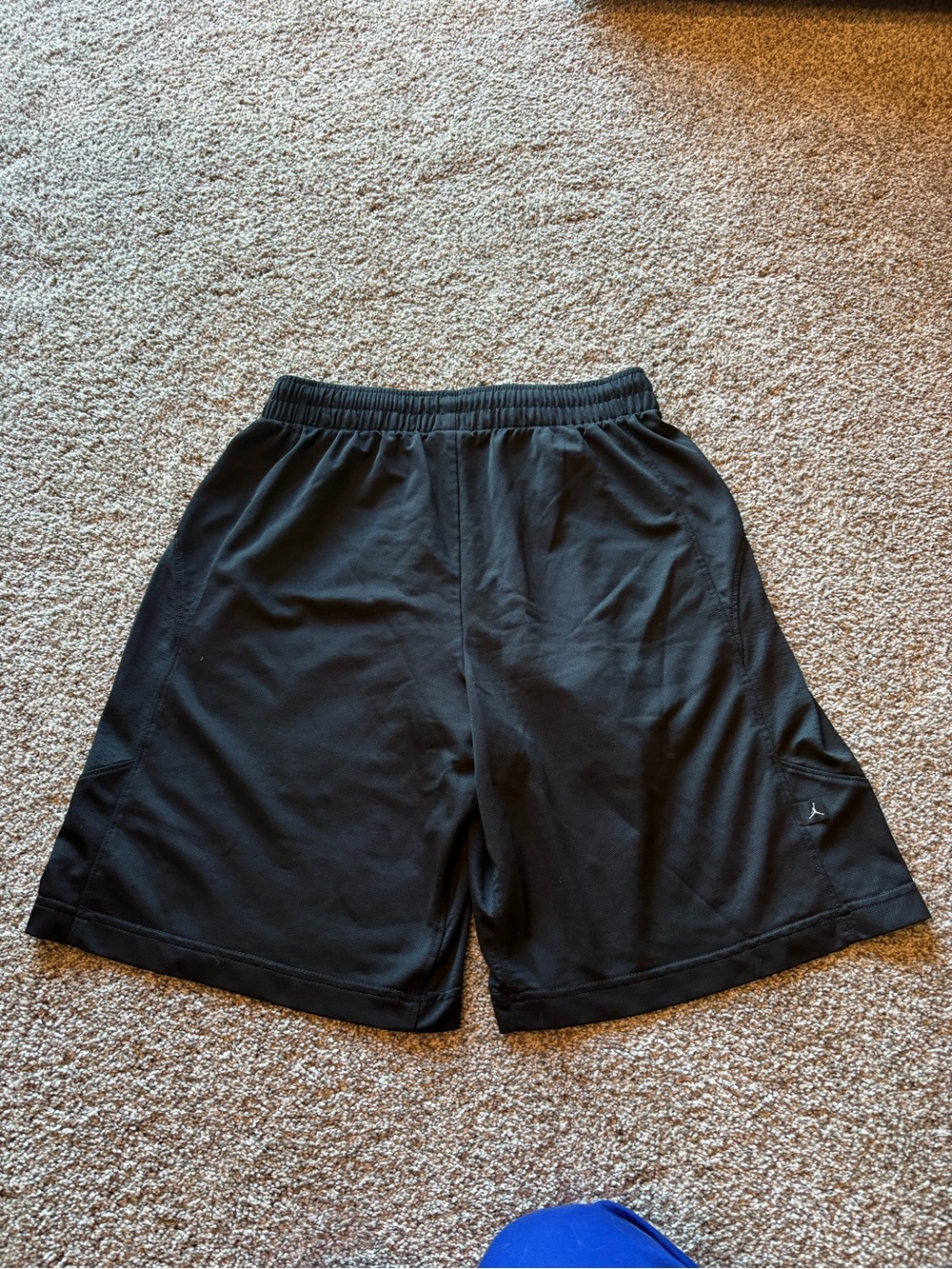 Jordan Men’s Black Athletic Shorts with Red Drawcord - Picture 4 of 5